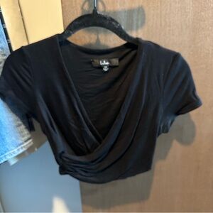 Black Lulus Top